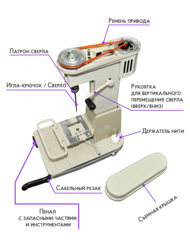 Архивно-переплетная машина YG-268